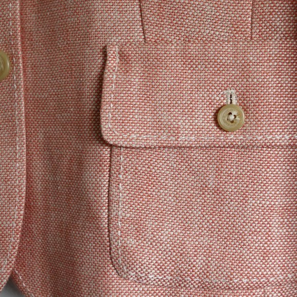 Tommy Hilfiger Linen Suit Jacket Blazer 12 New - Picture 3 of 8